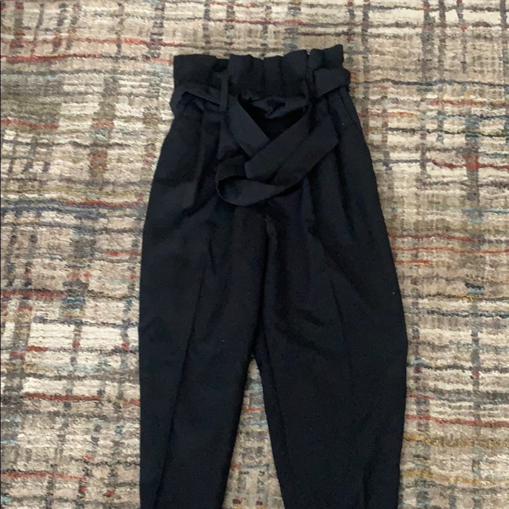 Paper bag pant.